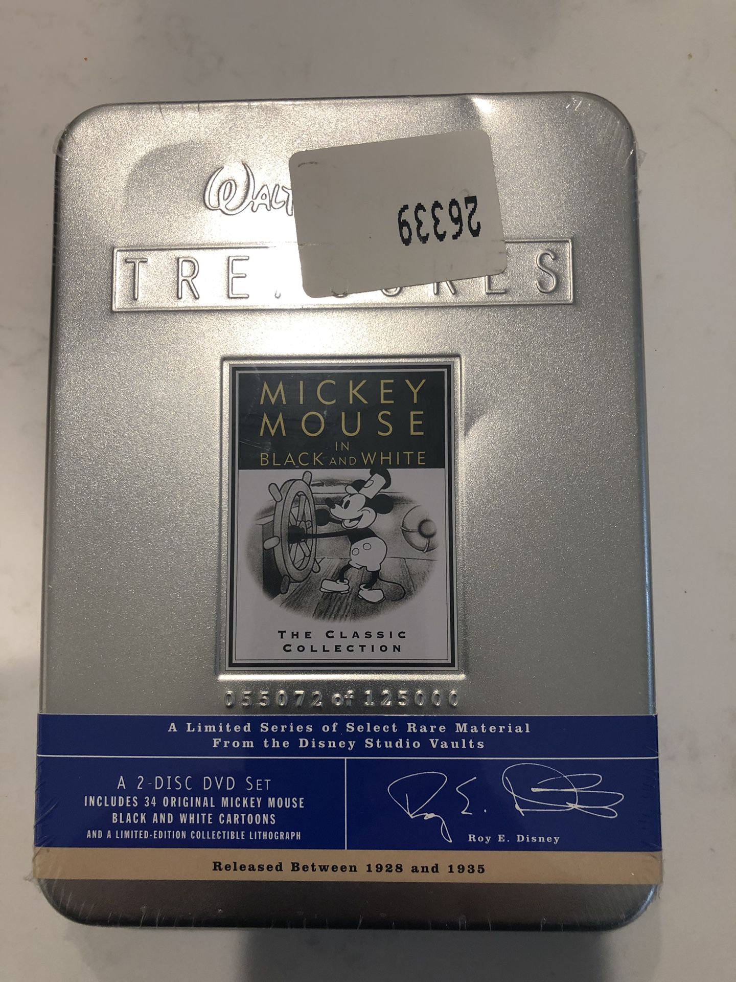 WALT DISNEY TREASURES DVD MOVIES