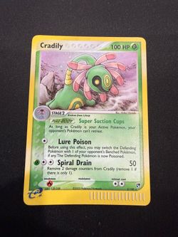 Pokemon, Cradily - Sandstorm holo