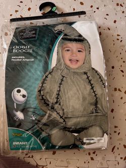 Oogie boogie toddler costume 12-18m