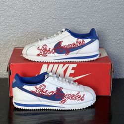 Nike Cortez x Los Angeles Dodgers                                         Size 6 In Men / 7.5 Women 