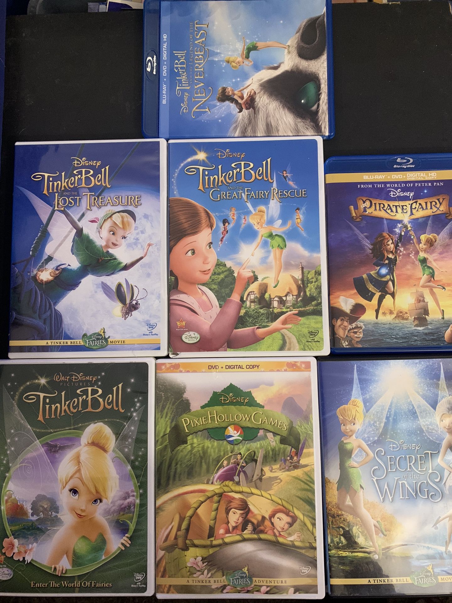 Disney’s TINKERBELL The Complete 7-Movie Collection (DVD)