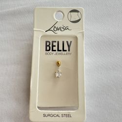 New in Box Lovisa 14G Belly Ring Surgical Steel