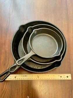 Cast Iron Pans
