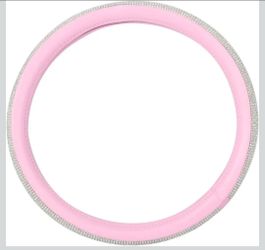 Car Steering Wheel Cover with Diamonds Grip