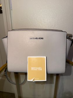 Gray Michael Kors Bag