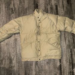 Vintage Gerry Puffer Jacket-  Size Large-  Made In USA Nylon Down