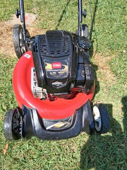 Toro mower 6.75 - 163cc no bag