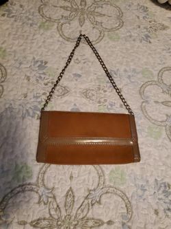 Aldo Tan Neutral Suade Cluch