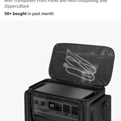 Portable Power Station Carrying Case