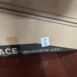 60 Inch Electric Fireplace. 