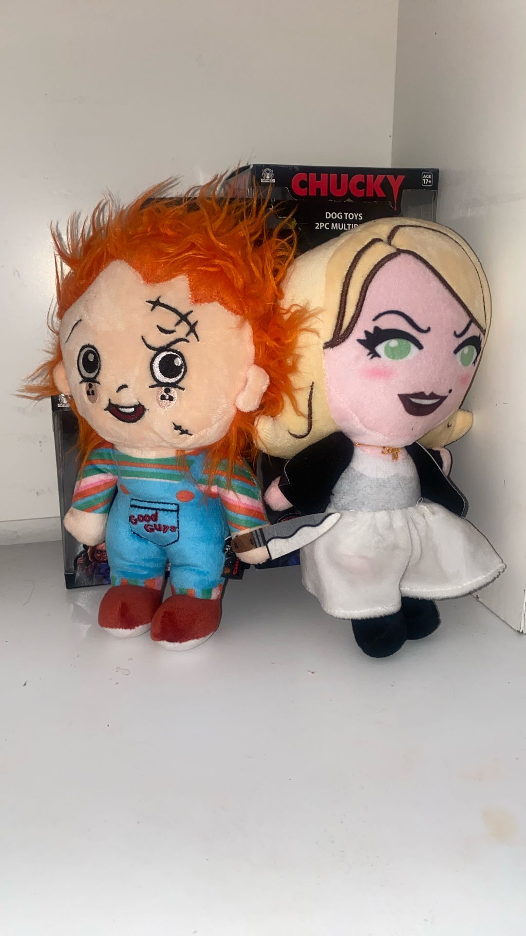 Chucky & Tiffany Plushies
