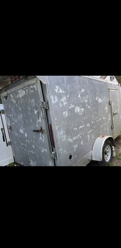 Enclosed trailer. 6x12