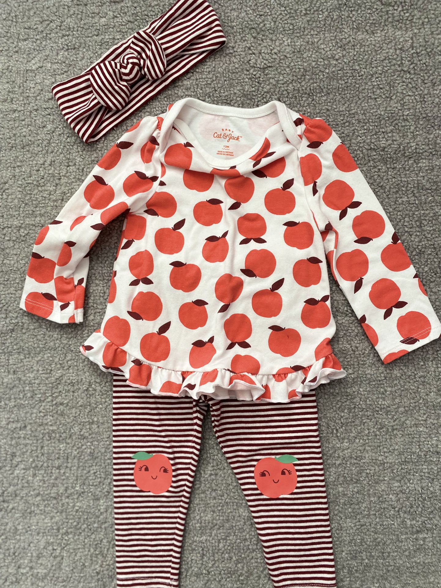 Baby Girl 12 Month Cat & Jack Outfit 