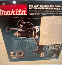 Makita xph03z 18v cordless hammer driver drill kit