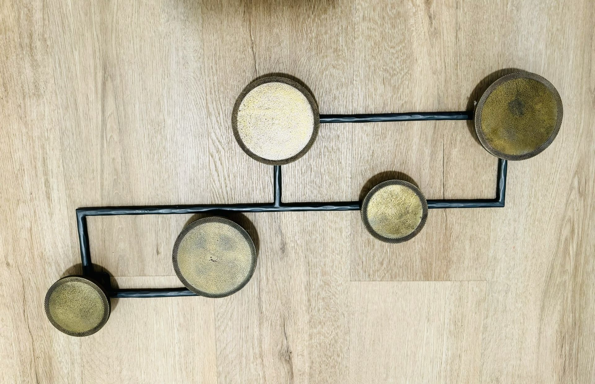 Crate & Barrel - Grady Wall Metal Coat Rack/Wall Decor
