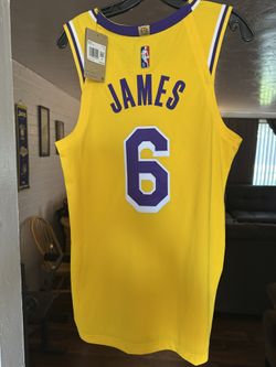 LeBron JamesLos Angeles Lakers Icon Edition Men's Nike Dri-FIT ADV NBA Authentic Jersey