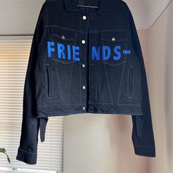 Blue Vlone Friends- Denim Jacket 