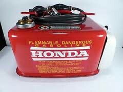 Original Honda gas tank metal.