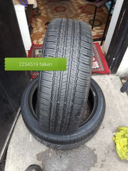 2 used tire falken 225/45/19