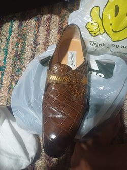 Mauri Cocodrile skin size 9 1/2