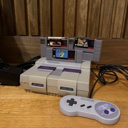 Super Nintendo w/ Super Mario World