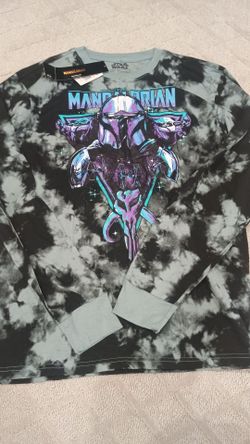 Star Wars The Mandalorian Tie-Dye Long Sleeve Shirt