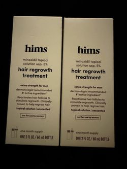 Hims 5% Minoxidil Hair Regrowth Treatment – 2 Pack