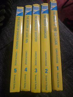 Nancy Drew mystery books