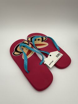 Paul Frank 7-8M Flip Flops Sandals Thongs