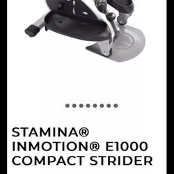 Stamina In Motion Elliptical Machine NEW SEALED