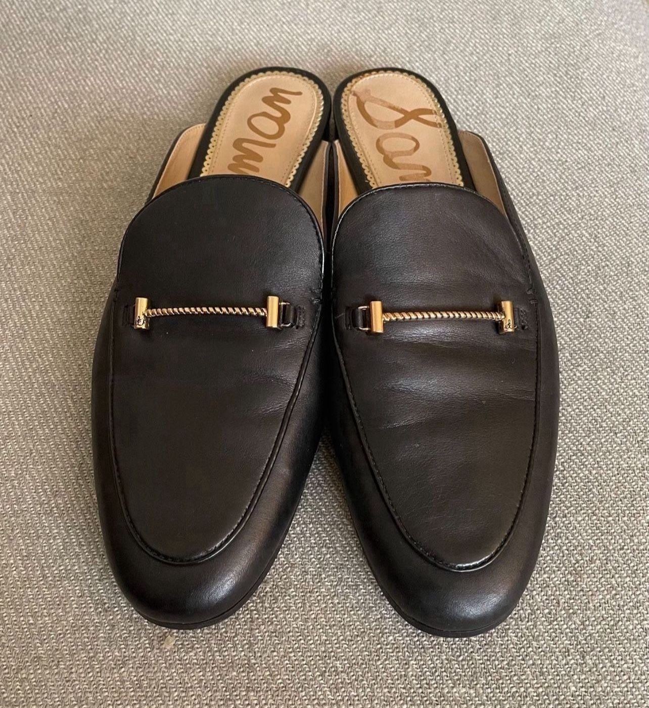 Sam Edelman Women's Laurna Black  Mules Size 10.5