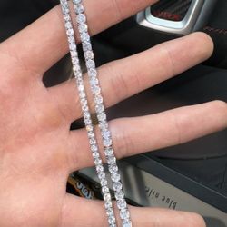 Moissanite Tennis Bracelets