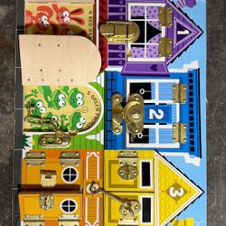 Mellissa And Doug Wooden Latch toy