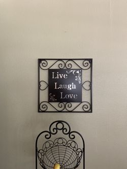Live Laugh Love Sign