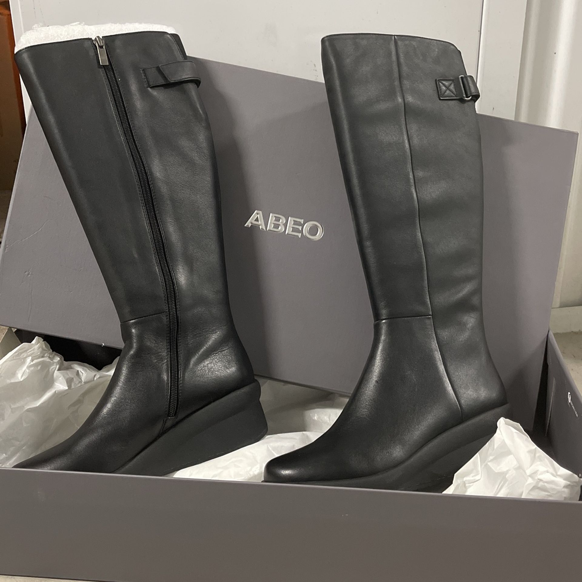 ABEO Leather Winter Boots