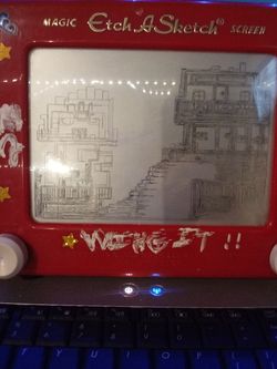 Etch a sketch art