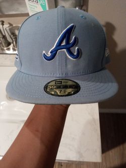 Atlanta Braves New Era Eric Emanuel 59FIFTY Fitted Hat - Light Blue for  Sale in Juniper Hills, CA - OfferUp