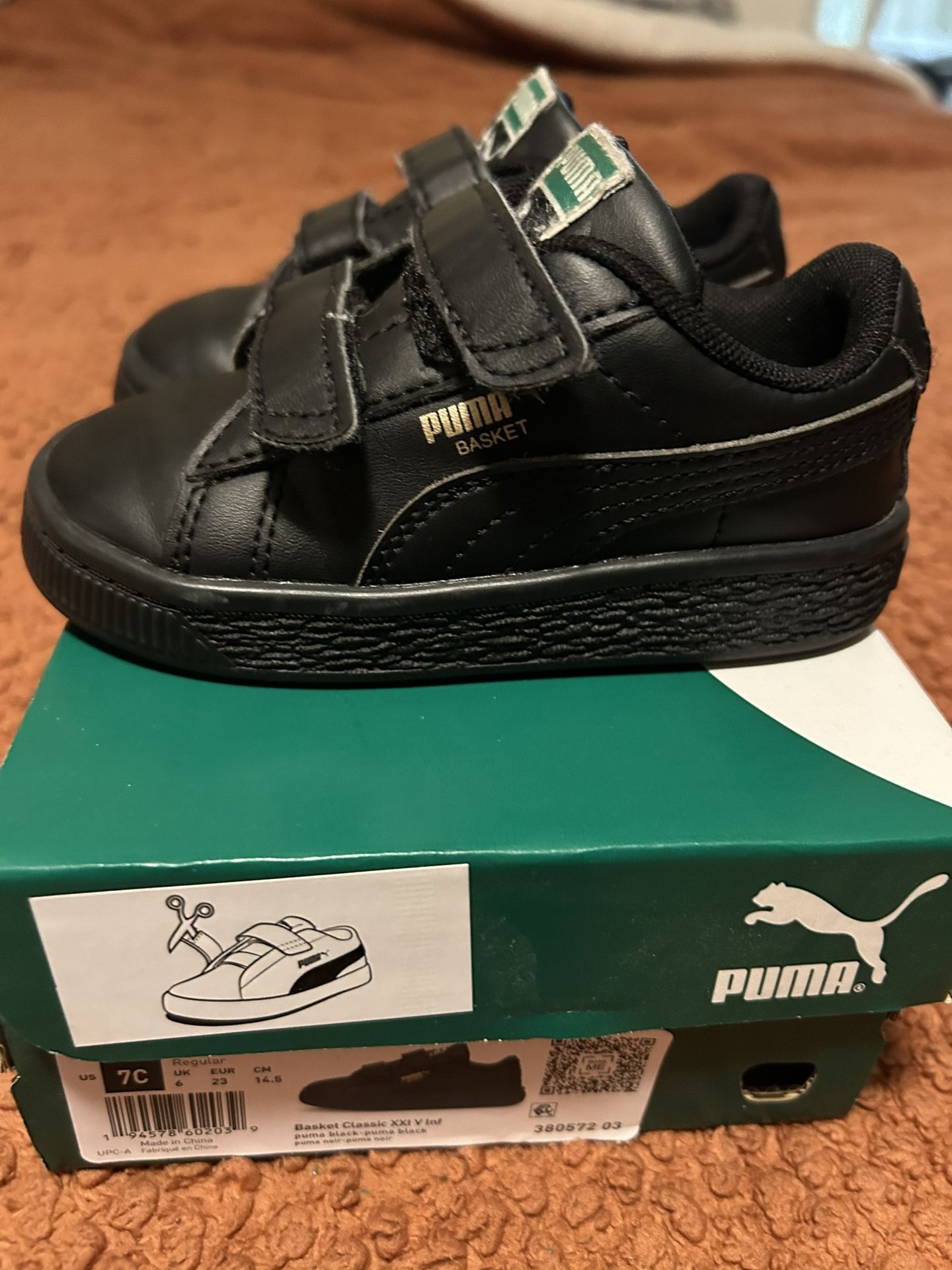 Size 7 Toddler Puma Shoes
