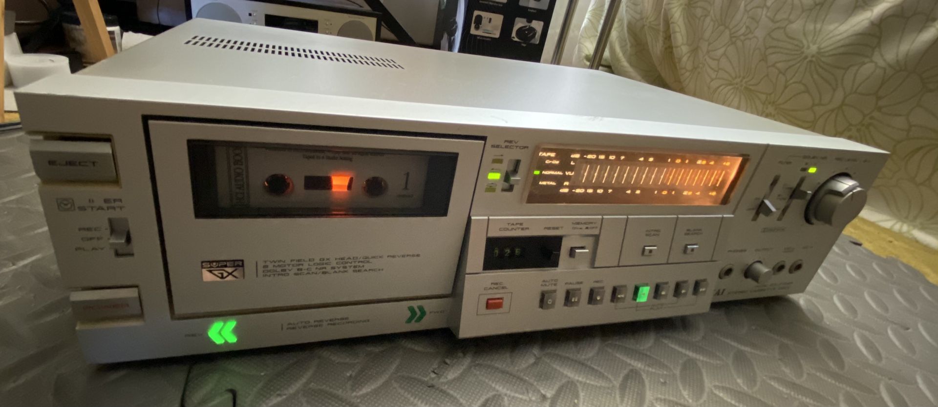 アカイGX-F44R カセットデッキ AKAI STEREO CASSETTE DECK GX-F44R | eBay