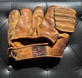 Vintage Leather Baseball Glove
