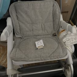 Feed Me 3-in-1 Travel High Chair / Booster Seat – Shadow Gray (Missing Tray)