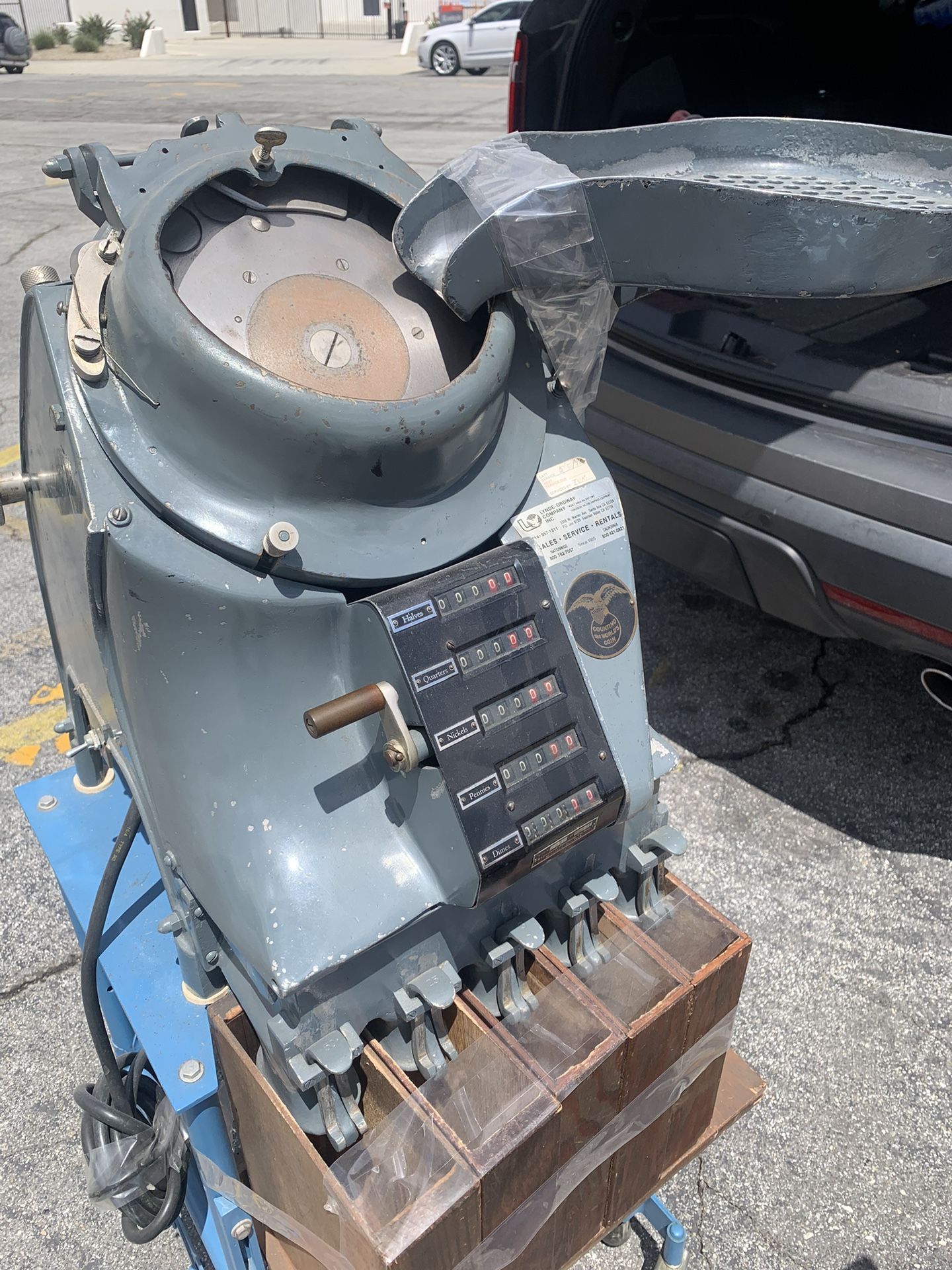 Vintage Coin Sorter Machine|From a Church