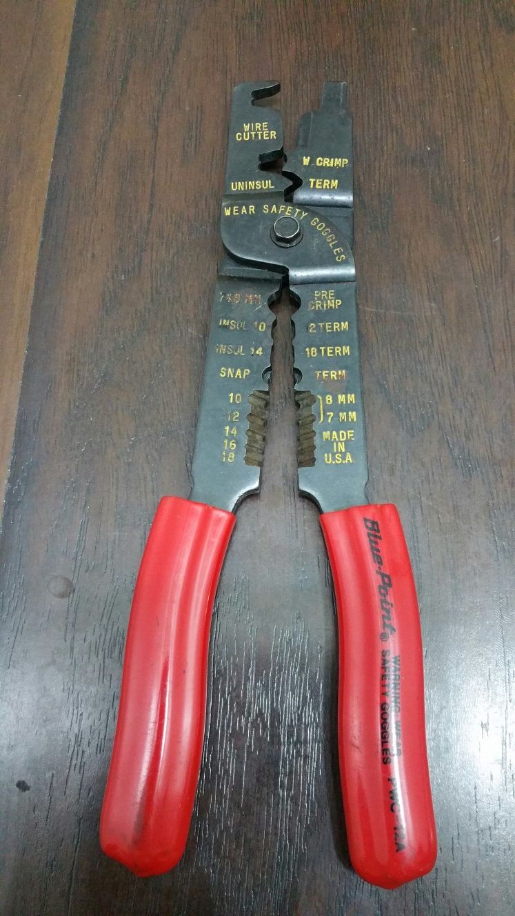 Snap On (Blue point ) Wire Stripper /Cutter /Crimper