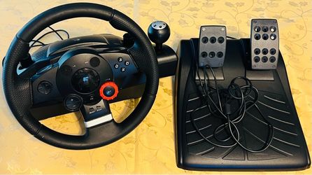 Logitech Racing Wheel with Pedals and Shifter