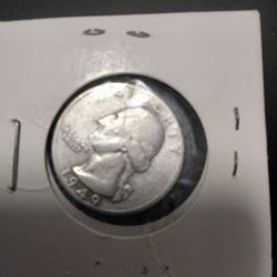 25 cents Washinton quater 1949 