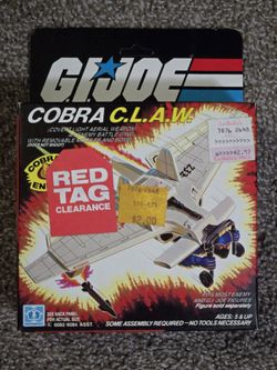Vintage Hasbro G.I. Joe Cobra C.L.A.W. GI Joe 