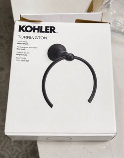 Kohler Torrington Oil Rubbed Bronze Towel Ring Bathroom Hardware