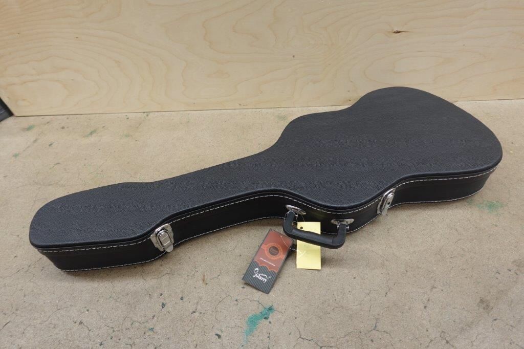 Hard-Shell Electric Guitar Case Flat Surface Black for GST GTL