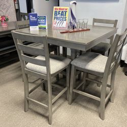 brown dining set 🧸🤎 $399