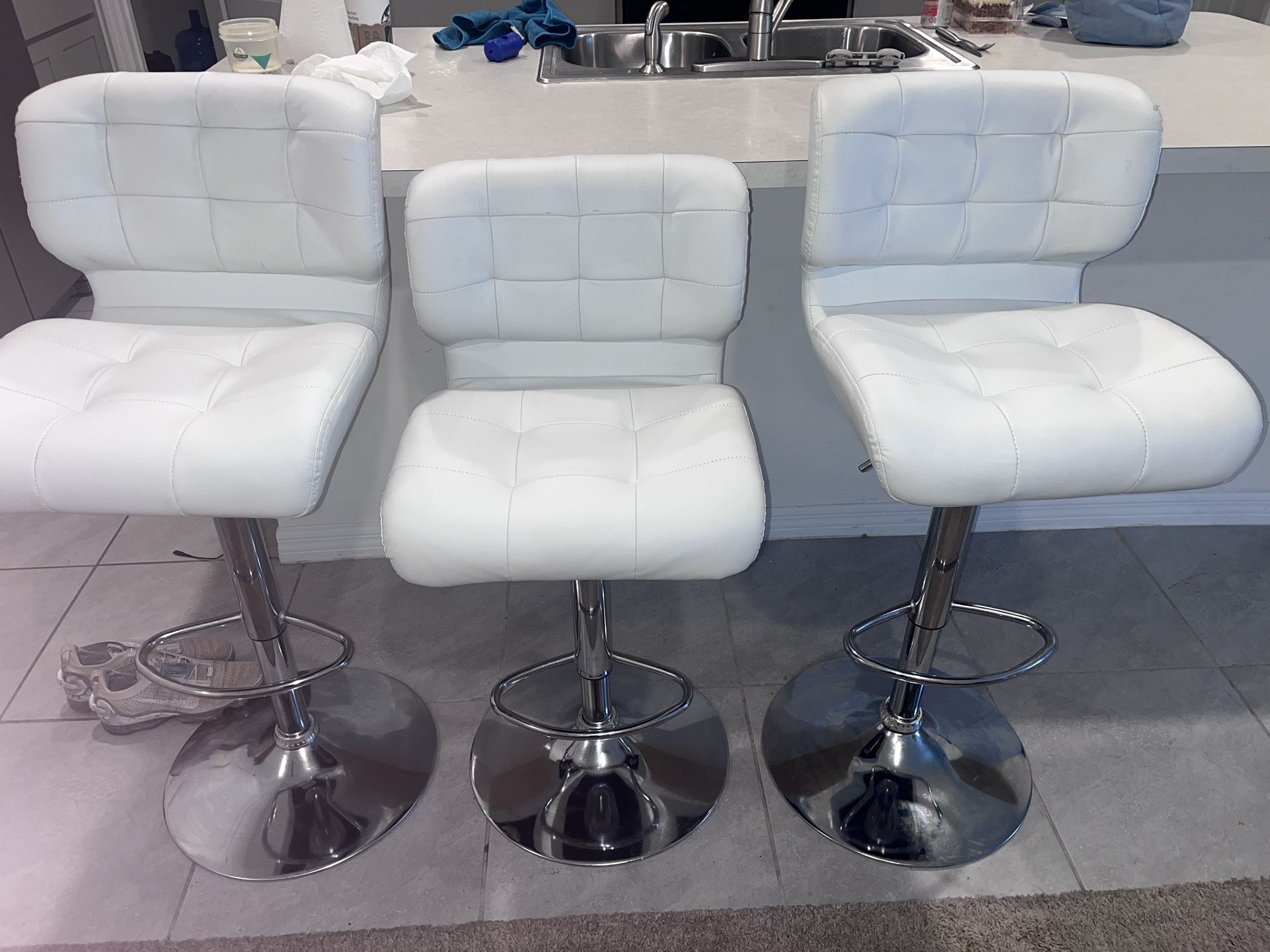 Barstools, Small Couch, Chars